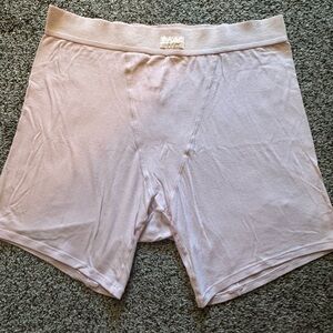 SKIMS Boyfriend Boxer Shorts Medium Pink
